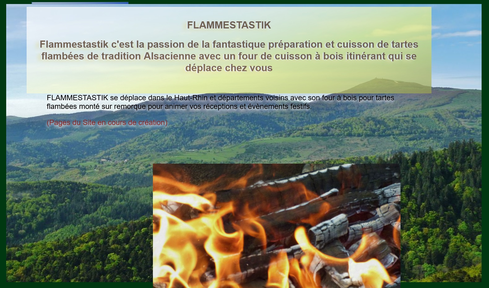 Site web Flammestastik